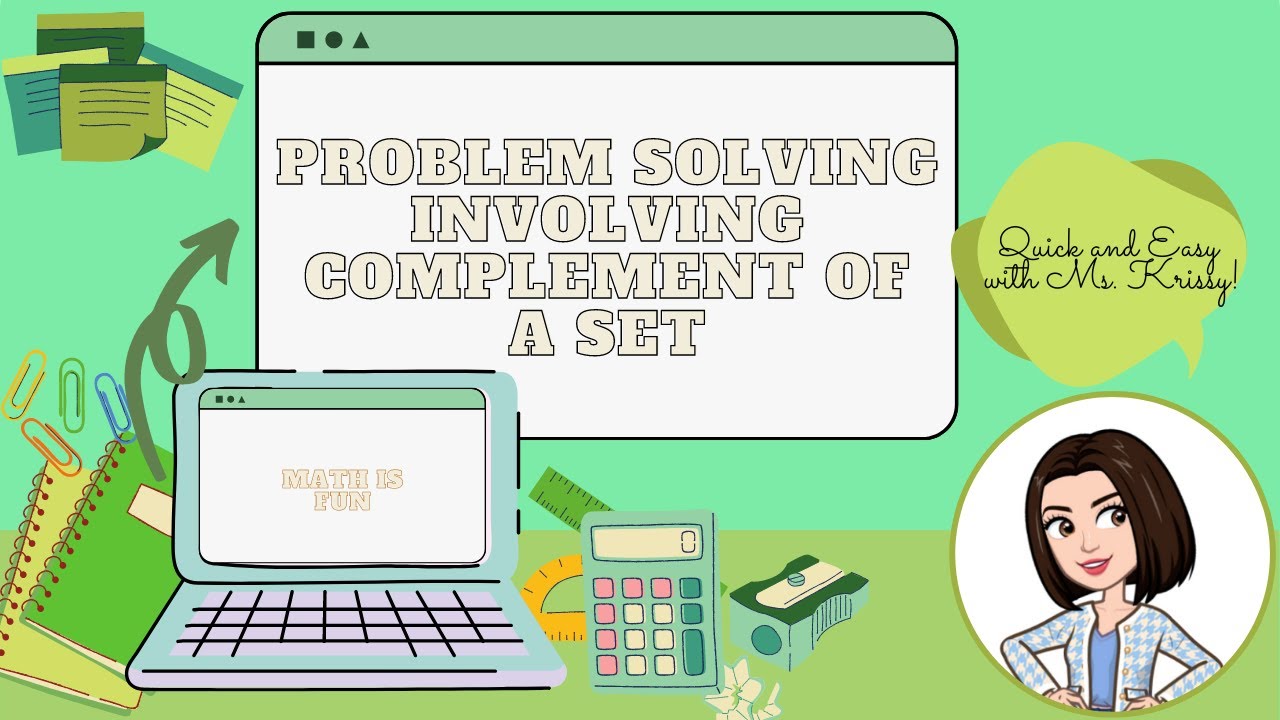Problem Solving Involving Complement of a Set - YouTube