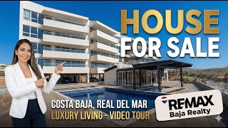 Tour a Luxury Home in Costa Baja, Real del Mar | Exclusive Oceanview Living in Tijuana