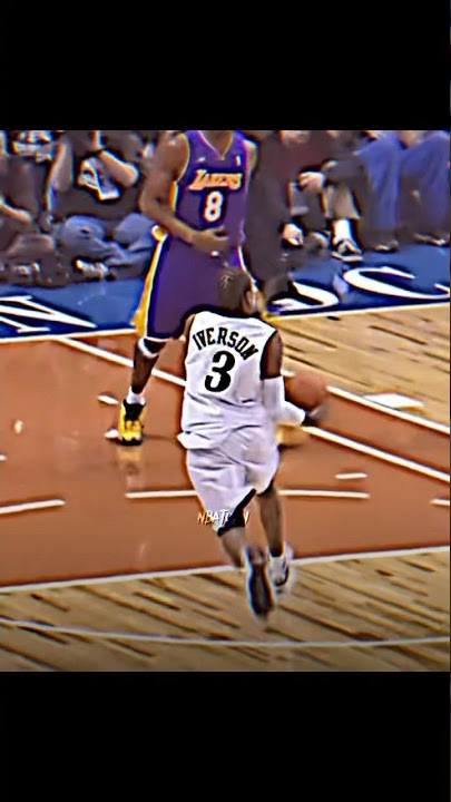 Allen Iverson’s sick move on Kobe 😤 #shorts