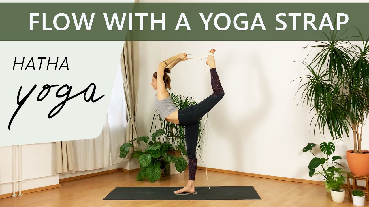 FLOW WITH A YOGA STRAP // 70 min Hatha Yoga Flow YouTube