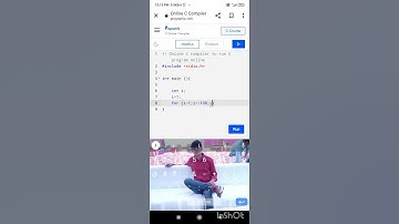 #6 How to print your name 100 times in C programing language for loop using