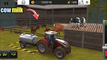 Fs18 cow milk in Farming simulator 18 Game