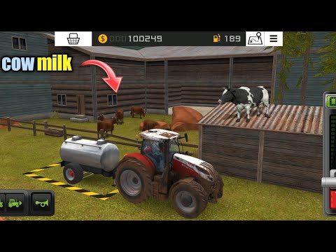 Fs18 Cow Milk In Farming Simulator 18 Game