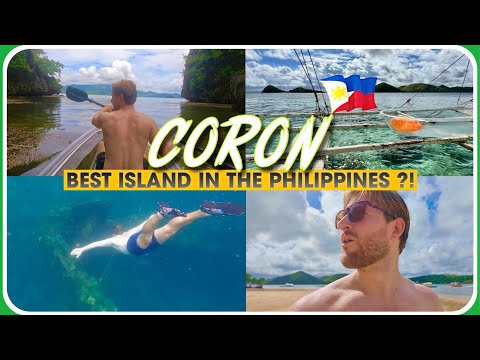 Exploring UNBELIEVABLE CORON Philippines 🇵🇭 Diving To A WWII SHIPWRECK