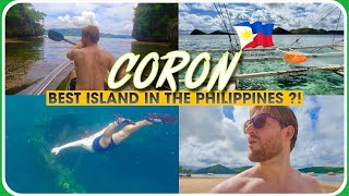 Exploring UNBELIEVABLE CORON Philippines 🇵🇭 Diving To A WWII SHIPWRECK