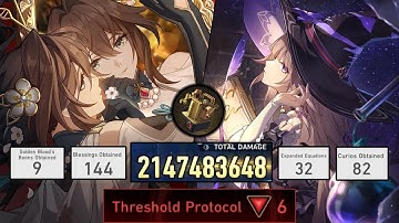 My Best Run Ever! 2 Billion Damage With The Herta & Ruan Mei Full Run | DU Protean Hero Protocol 6