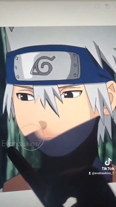 Kid Kakashi without mask #naruto #art #anime