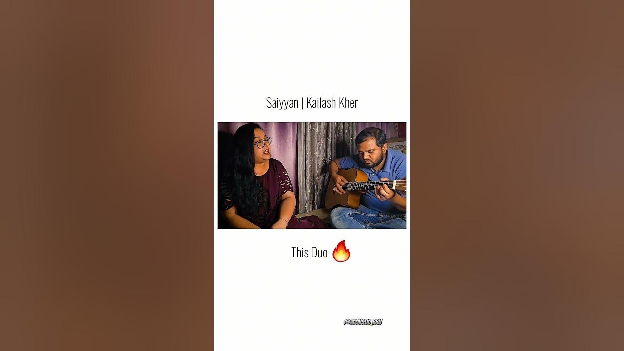 saiyyan|| kailash kher, Naresh kamath, and Paresh kamath          cover by - tracykalra_music 🎼🎸