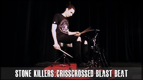 JamesPayneDrums.com - One Foot Blast Beat Stone Killer drum exercise preview