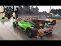 Lamborghini SC63 Racing For Forza Motorsport 8 |Steering Wheel Gameplay