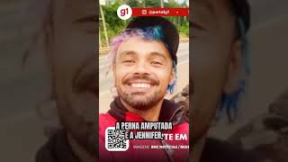 Casal de mochileiros sofre acidente grave
