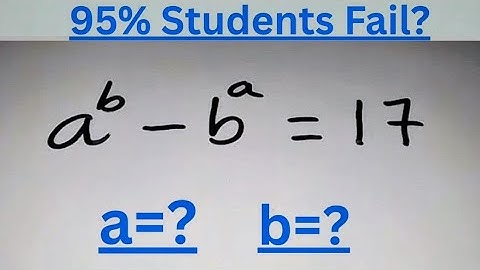 Germany | Can you solve this?| Math Olympiad 