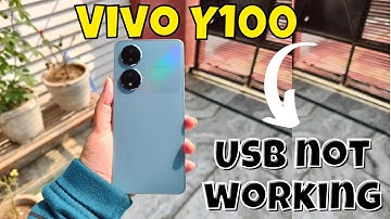 Vivo Y100 Usb not working Problem Fix
