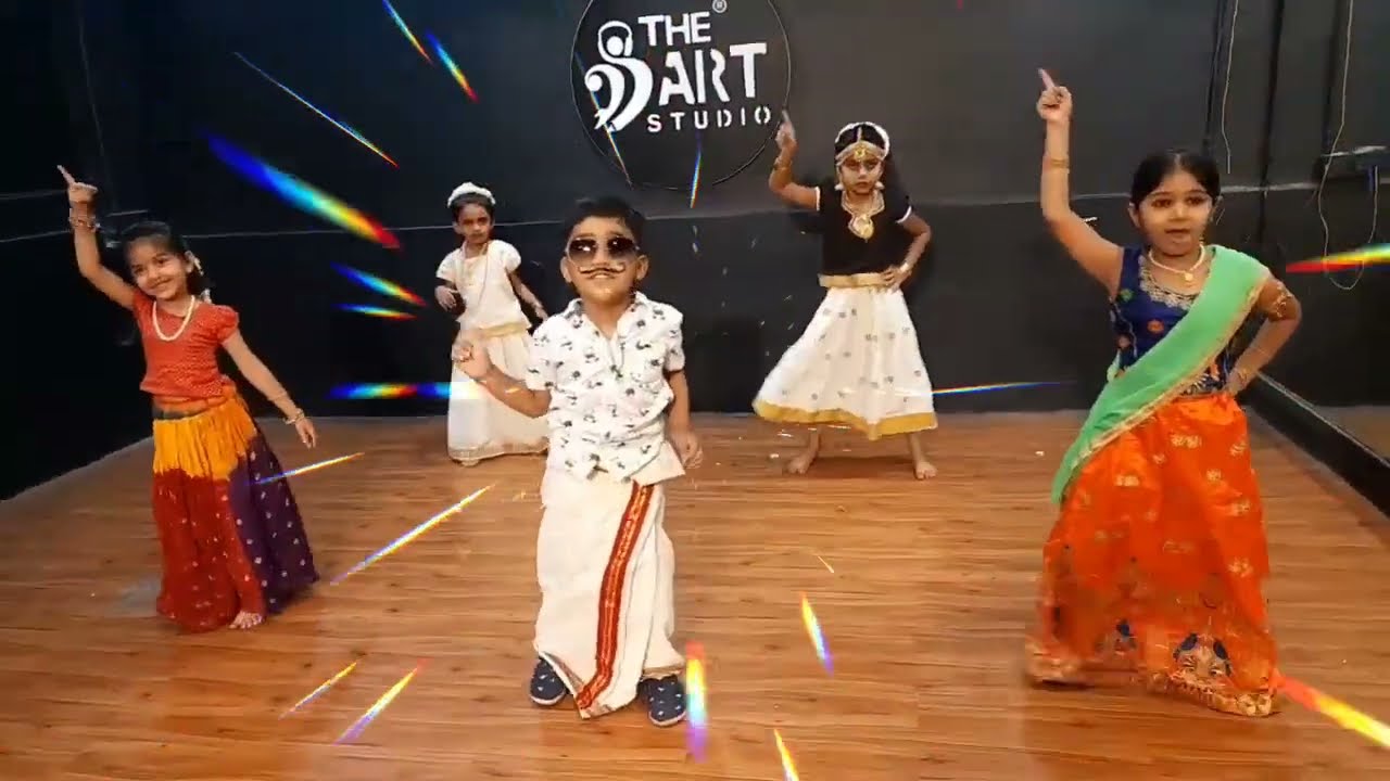 Srivalli | Saami Saami | Lungi Dance | Kids dance Batch | The Art Studio