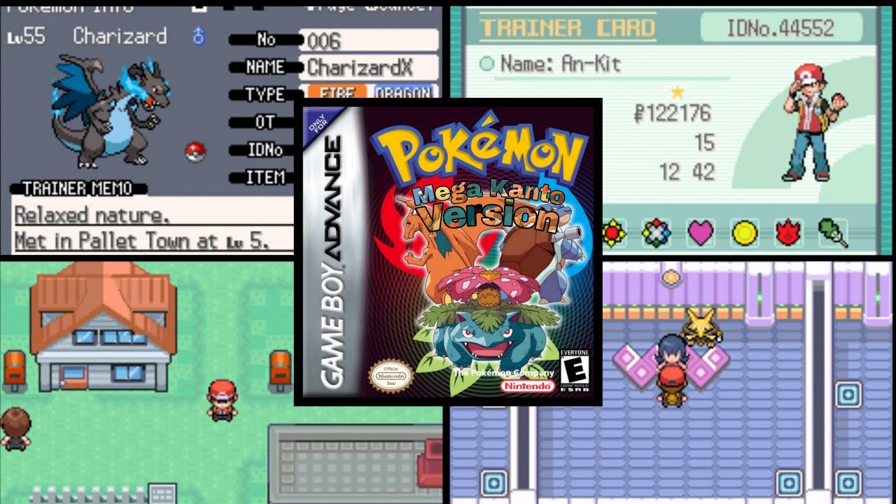 Pokemon Pokemon Mega Evolution - Gameboy Advance ROMs Hack - Download