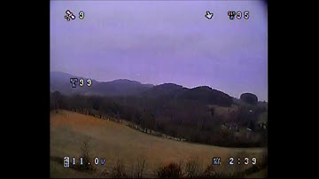 MWOSD with standalone Firmware - first test flight