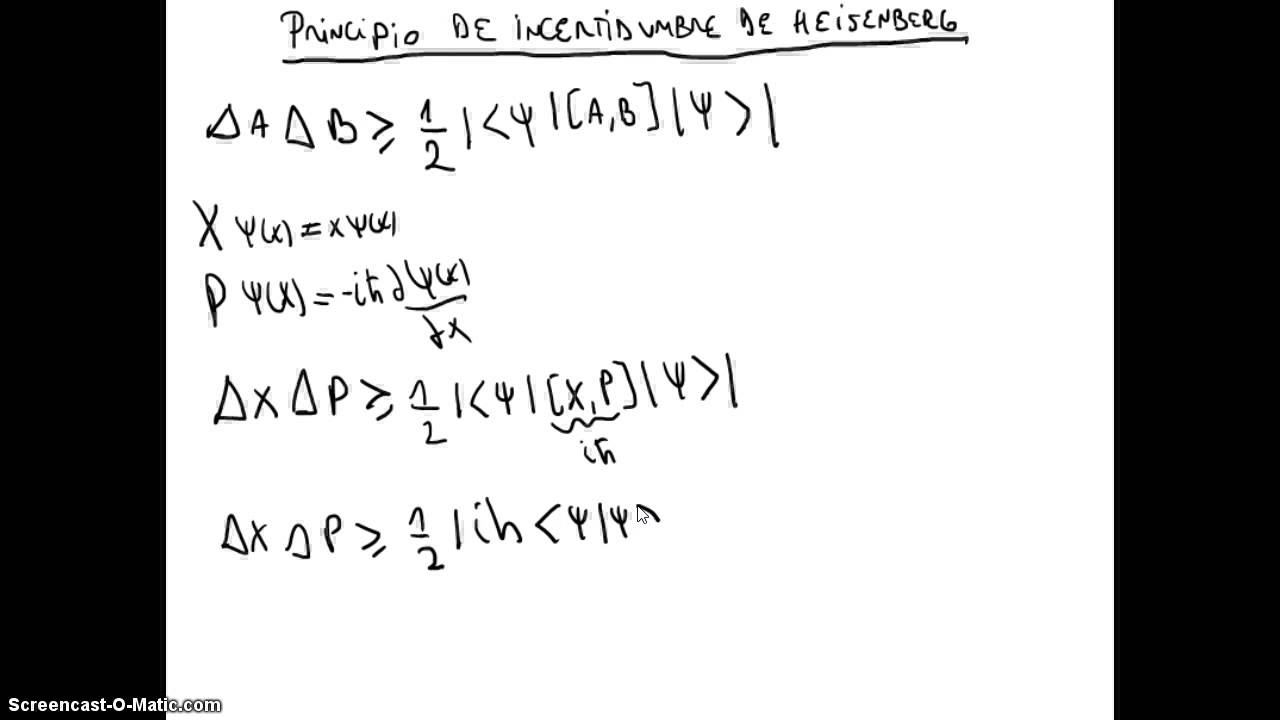 67 Introducción a la Mecánica Cuántica - Principio de
