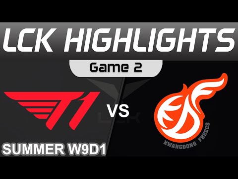 T1 vs KDF Highlights Game 2 LCK Summer Season 2023 W9D1 T1 vs Kwangdong Freecs by Onivia