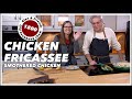 1800 fricassee of chicken  recipe  old cook book show  smothered chicken