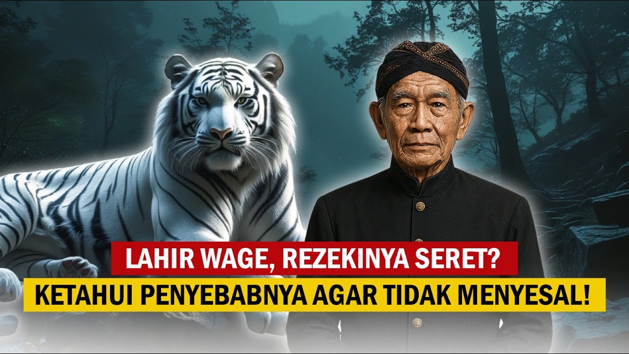 LAHIR WAGE, REZEKINYA SERET? KETAHUI PENYEBABNYA AGAR TIDAK MENYESAL! | SEPUTAR WETON