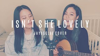 ISN'T SHE LOVELY | STEVIE WONDER (Jayesslee Cover) Available on Spotify and iTunes