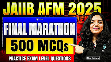 JAIIB AFM Marathon Class 2025 | JAIIB AFM Important Topics & Questions | JAIIB Nov 2025