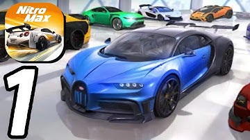 NitroMax: Race Speed Pro - Gameplay Walkthrough Part 1 Tutorial NEW Mobile Game (Android,ios)