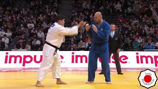 Min-Jong Kim vs. Ushangi Kokauri - O100 Mens Judo Grand Slam Paris 2022