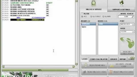 SAMSUNG S400I DIRECT UNLOCK BY MICROBOX - www.micro-box.com