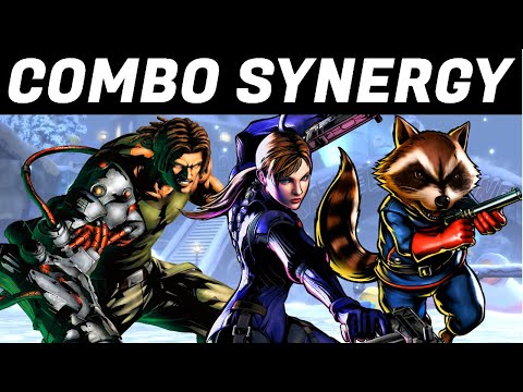TEAM JILL/SPENCER/ROCKET RACCOON COMBOS! (UMVC3)