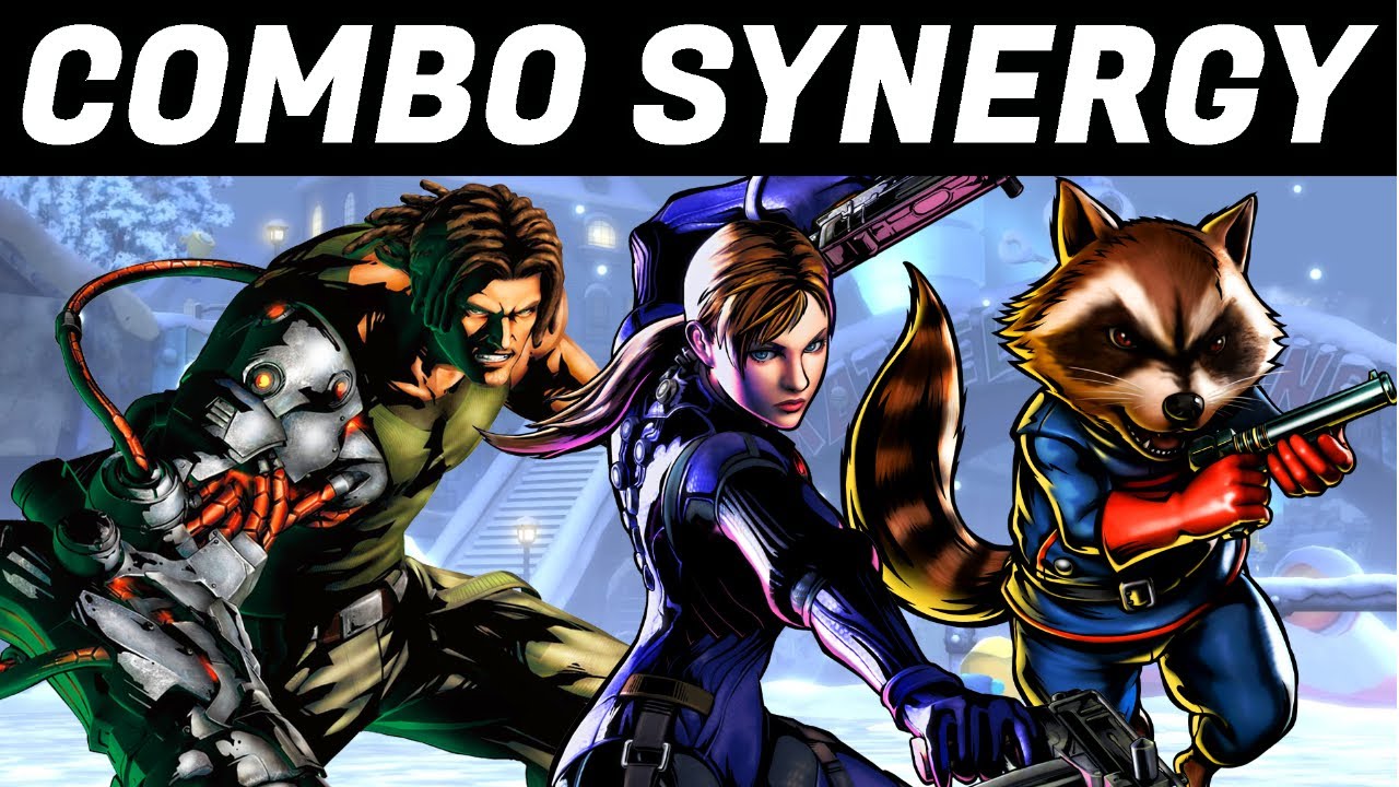 TEAM JILL/SPENCER/ROCKET RACCOON COMBOS! (UMVC3)
