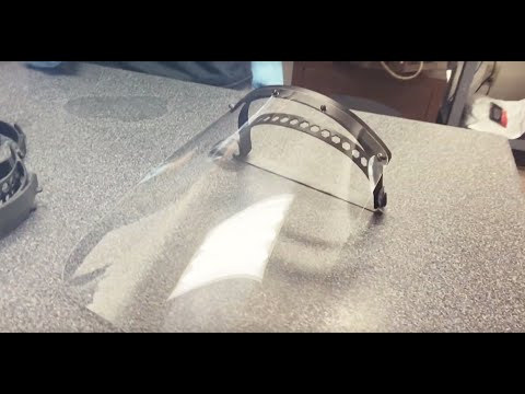 Viterbi/Dornsife Machine Shop Assemble Face Shields to Support Frontline Healthcare Providers