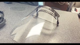 Viterbi/Dornsife Machine Shop Assemble Face Shields to Support Frontline Healthcare Providers