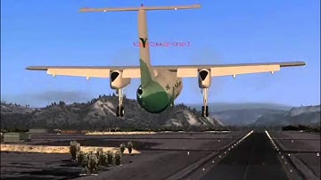 WF-722 flight in Flight Simulator 2004 with maxed graphics