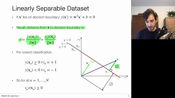 11.3 Support Vector Machines: Maximum Margin Classifiers (UvA - Machine Learning 1 - 2020)