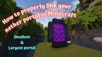 How to properly link your nether portal in Minecraft