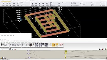 Tekla Concrete || Grasshopper 7. Rải thép đai dầm