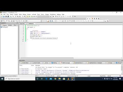 C Programming Tutorial in Bangla strncpy function