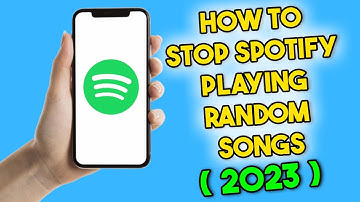 How to Stop Spotify Playing Random Songs (2023)