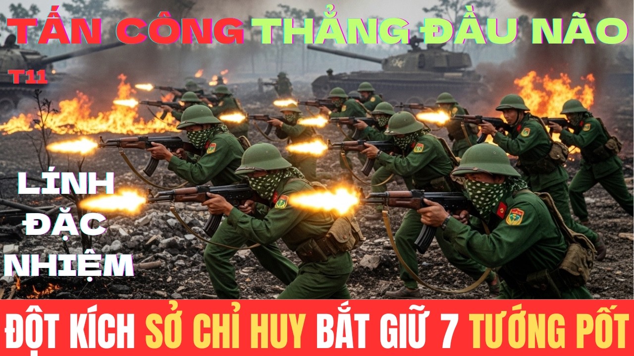 Đột Kích Đầu Não Pol Pot Bắt Sống 7 Chỉ Huy Cấp Cao Chiến Trường K