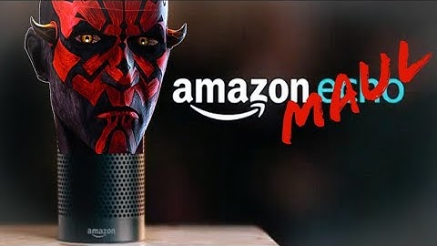 Amazon echo Maul edition (Star Wars The Clone Wars)