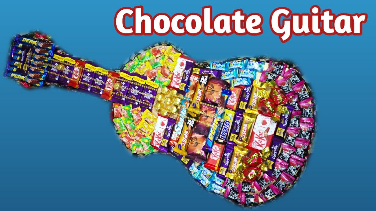 Chocolate Guitar / Handmade birthday gift idea / Gift idea for boys