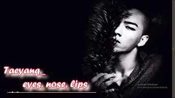 Taeyang - Eyes Nose Lips (Japanese version) Lyrics Kan/Rom/Eng