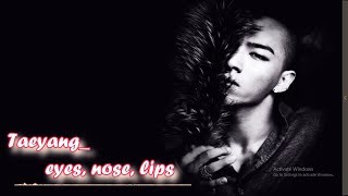 Vignette de la vidéo "Taeyang - Eyes Nose Lips (Japanese version) Lyrics Kan/Rom/Eng"