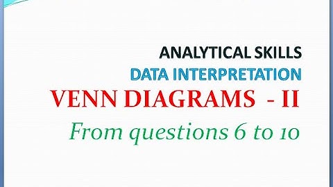 Venn diagrams 6 to 10 | Spark Institute | Easy Arithmetic | Krishna Sir