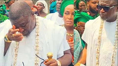 Femi Branch's  Shut Down Ijebu For His Father's Burial as Eniola Ajao, Madam Saje, and Other Turn Up