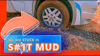 Auto-Trail Moho Stuck in mud, soft ground get Milenco Grip traction mats for motorhome campervan screenshot 4
