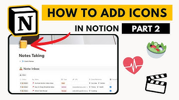How to Add Icons in Notion (Step-by-Step Tutorial for Pages, Databases, Properties & Templates)