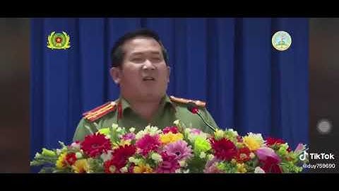 PHÁT BIỂU ĐANH THÉP CỦA ĐẠI TÁ ĐINH VĂN NƠI (Giám đốc công an tỉnh An Giang.