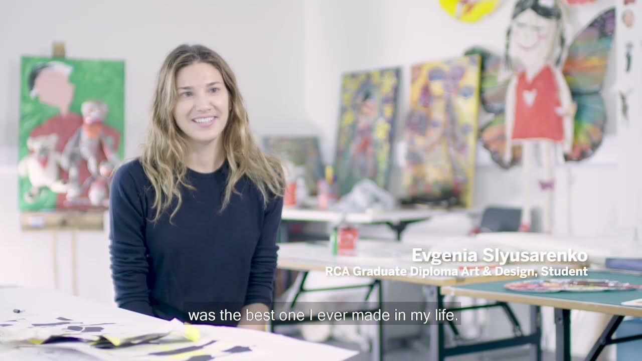 Meet Graduate Diploma Art & Design student: Evgenia Slyusarenko